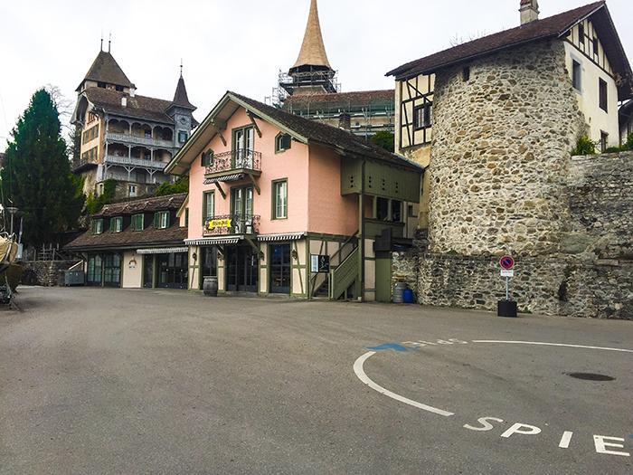 Hotel Schlosspintli Spiez Kültér fotó